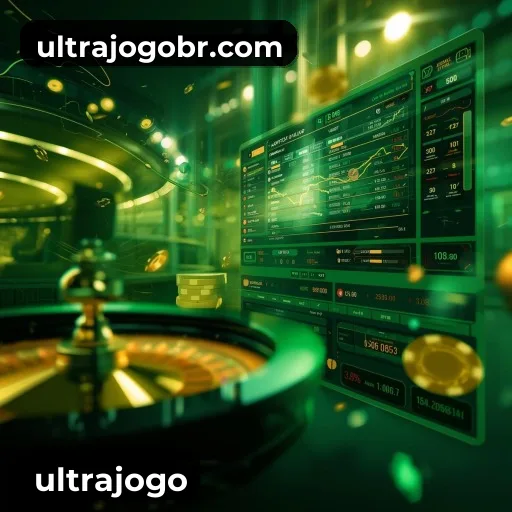ultrajogo bônus R$5.000 + 500 giros - Rollover 35x, prazo 30 dias, 38% taxa conversão